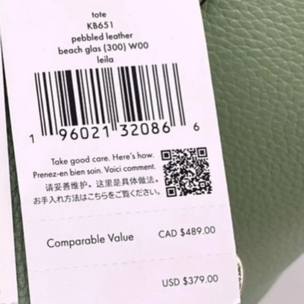 Kate Spade Green Leather Women's Bag